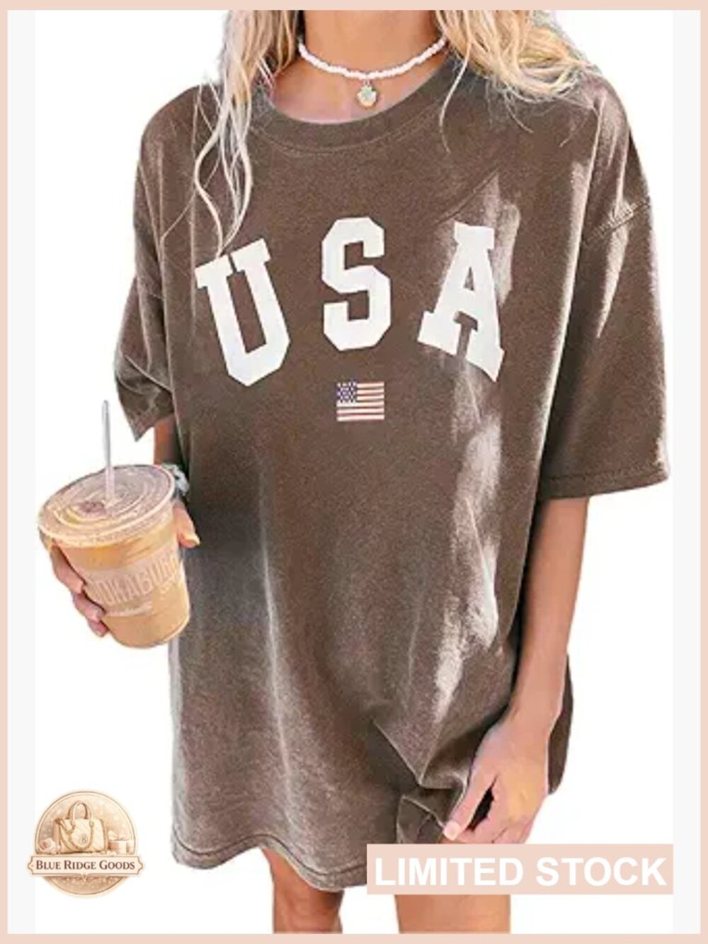 Distressed Oversized Graphic Tee Acid Wash Western Style Loose Fit T-Shirt